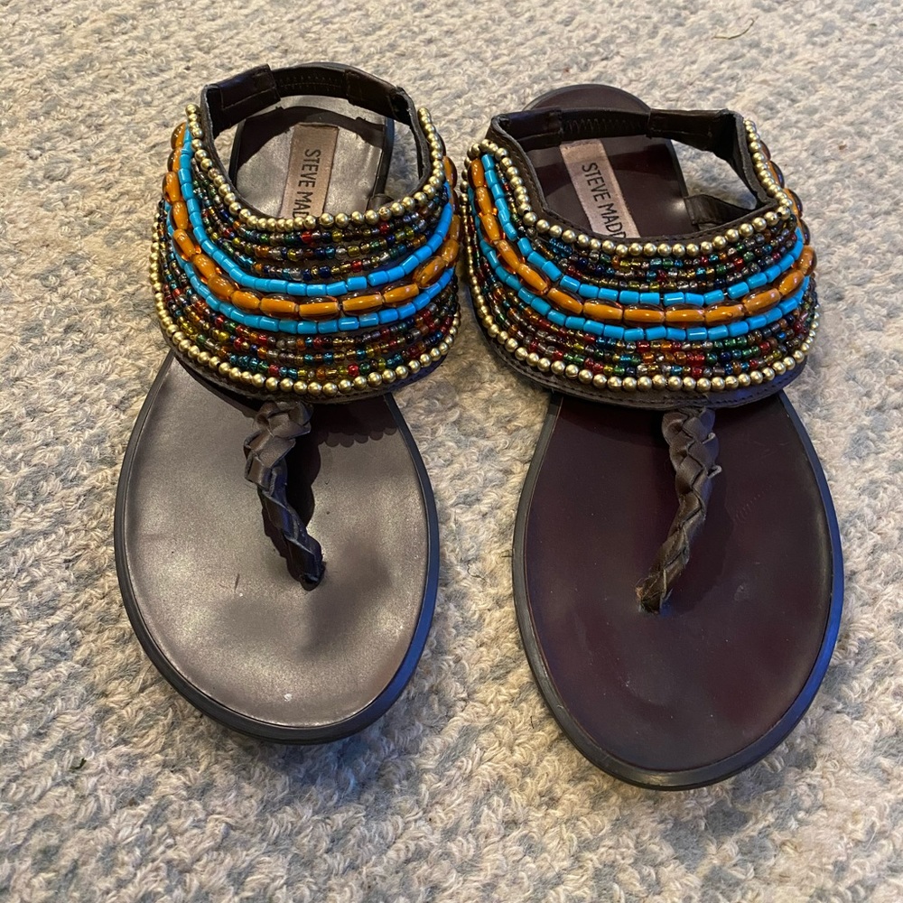 Steve Madden Beaded Sandal